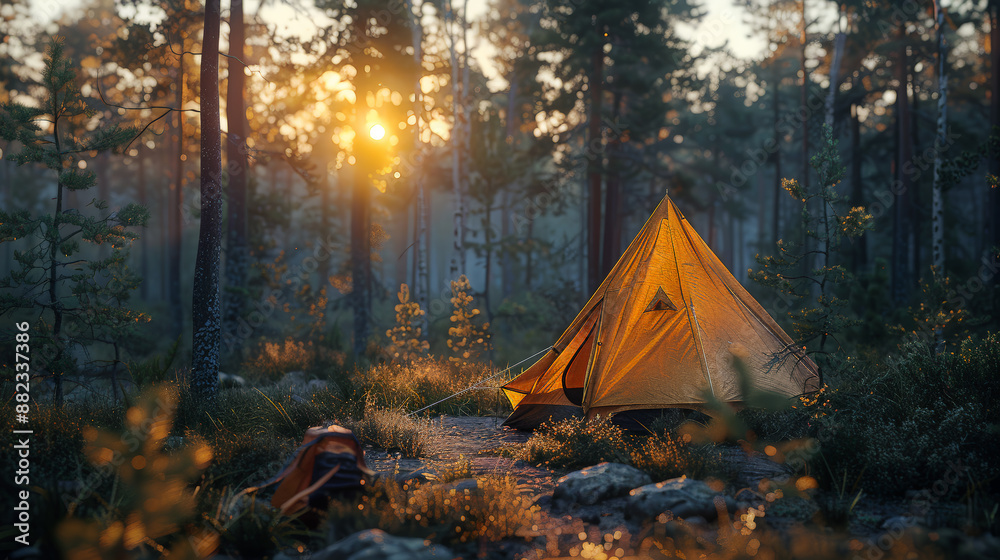 Camping Trip. Generative AI Camping Trip. Generative AI