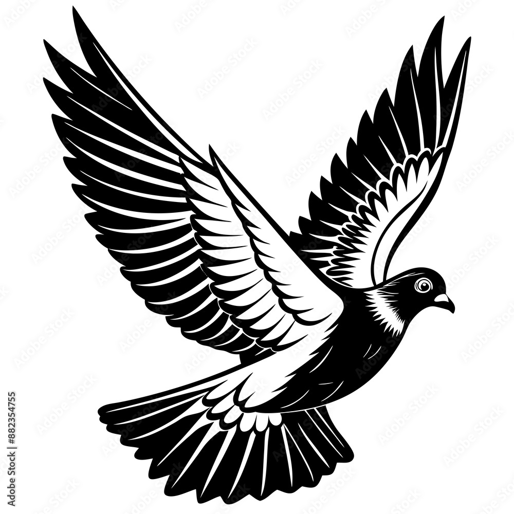 realistic flying pigeon realistic flying pigeon