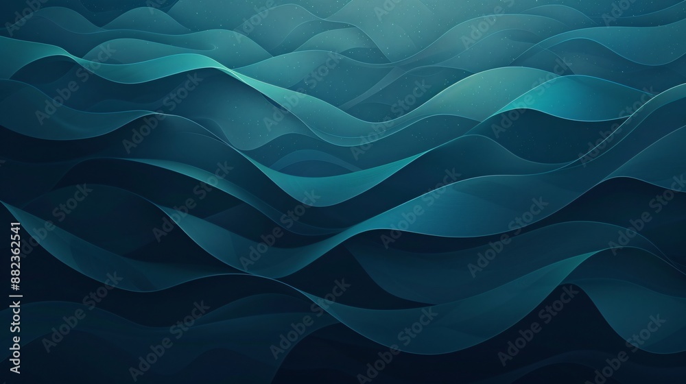 Fototapeta premium Abstract Waves Background