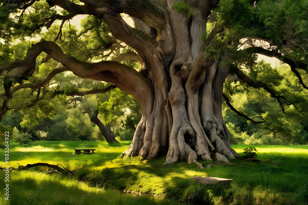 Fototapeta premium tree in the forest