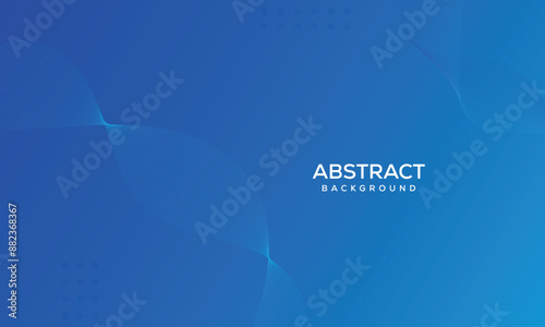 Wallpaper Mural Abstract Background with blue gradient wave flow Torontodigital.ca