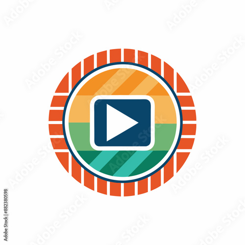 Playful Vision: Video Player Logo Design
