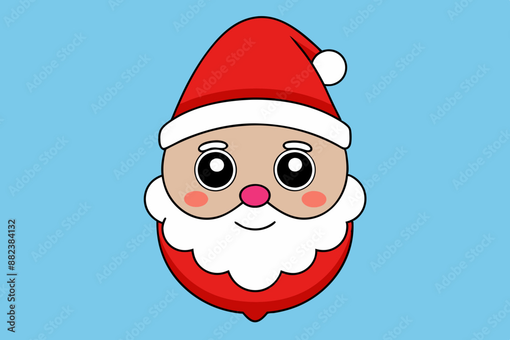 Santa Claus Vector Illustration Cartoon, Clipart and Line Art Design. Santa Claus vector in cartoon, clipart, and line art styles for festive designs.