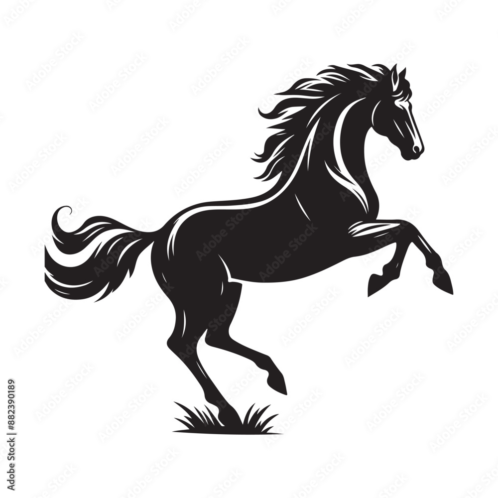 horse silhouette vector horse silhouette vector