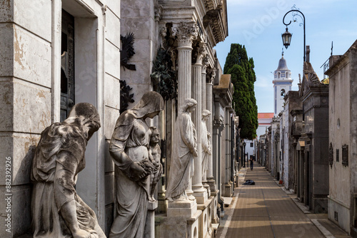 Recoleta Cemetery. Recoleta, Buenos Aires, Argentina photo