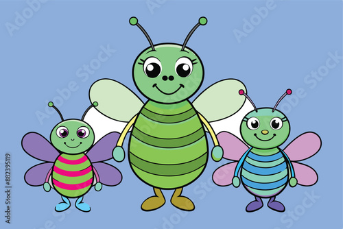 Cute honeybee vector clipart, perfect for printable digital graphics and designs.