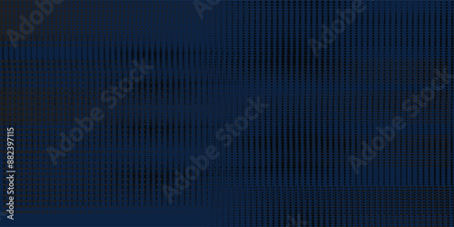 Dots halftone dark blue and black pattern gradient grunge texture background. Dots pop art comics sport style vector illustration