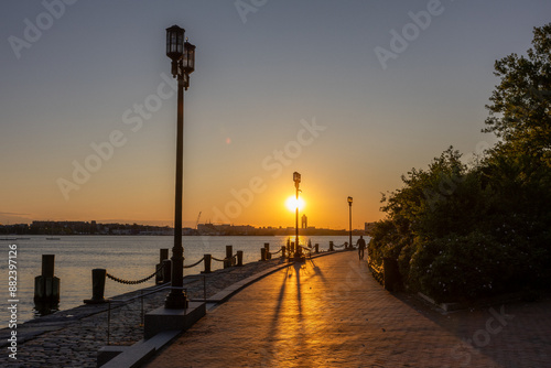 Boston Seaport Sunrise