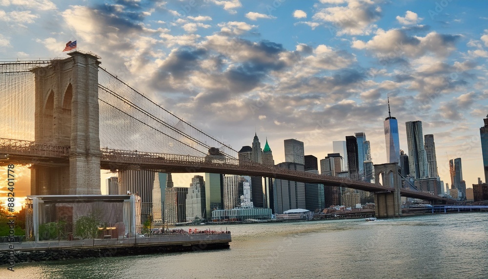 Obraz premium Brooklyn Bridge, New York 