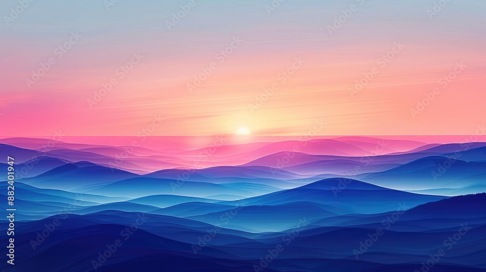 Pastel Peaks Pastel Peaks