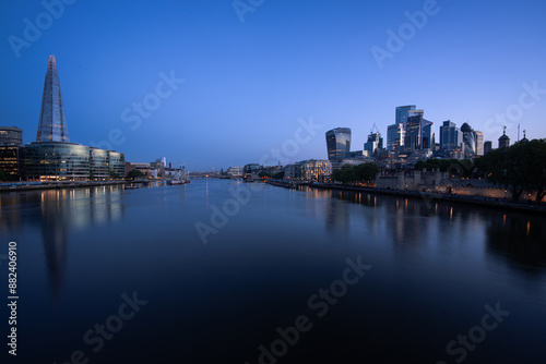 London Skyline long exposure 