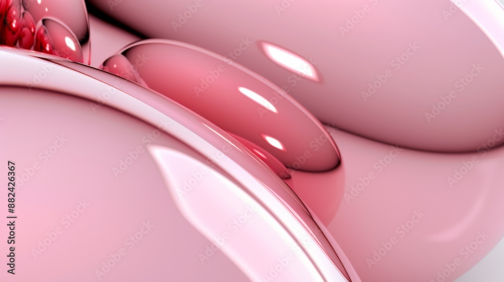 glittery liquid chrome dark purple 3D render glittery liquid chrome dark purple 3D render