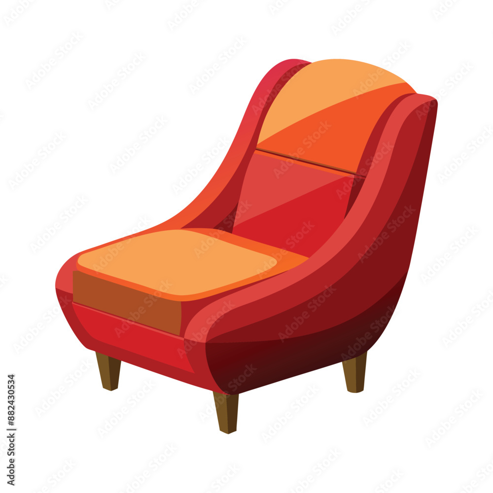 3d chair vector illustration 3d chair vector illustration