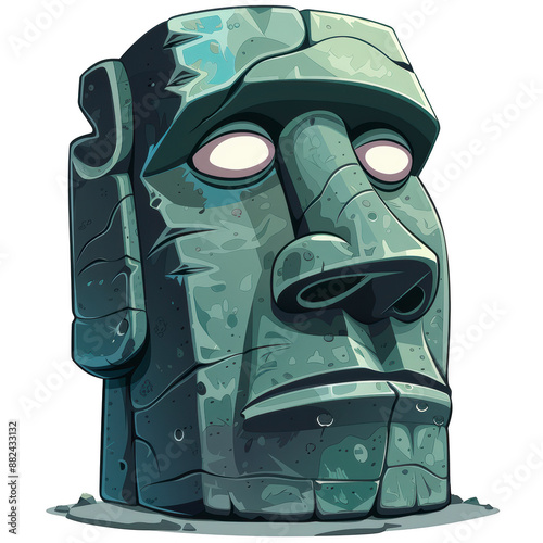 Maoi head PNG