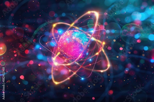 Wallpaper Mural A vibrant cloud pattern fills the sky, with shades of pink, orange, and yellow Torontodigital.ca