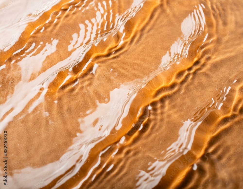 Random abstract rough wave of water on plain black background Random abstract rough wave of water on plain black background