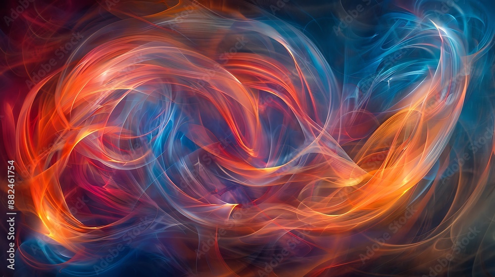 Abstract Light Dance: Symbolizing Discovery in the Lab Abstract Light Dance: Symbolizing Discovery in the Lab