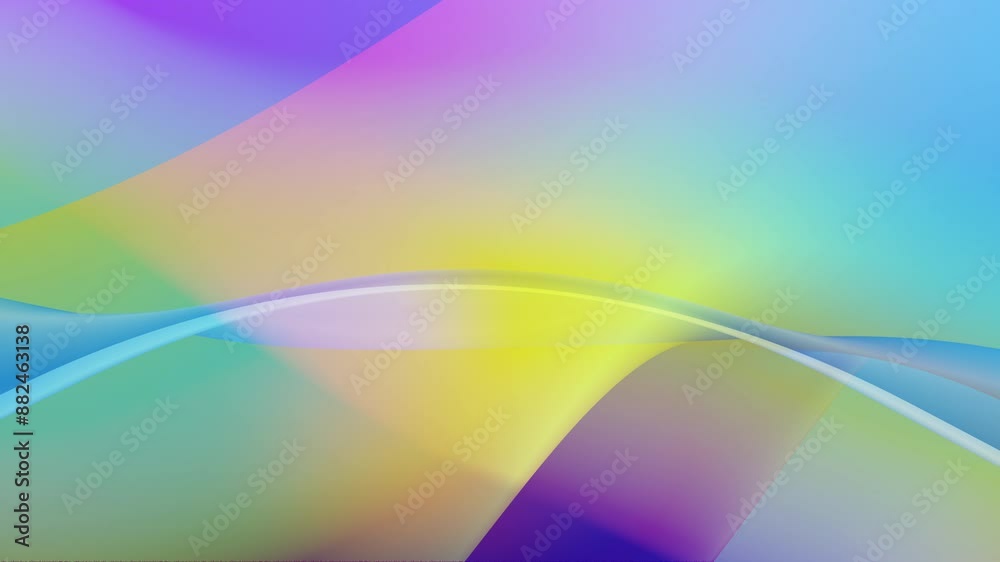 Modern Colorful Gradient Wave Abstract Background Loop Modern Colorful Gradient Wave Abstract Background Loop
