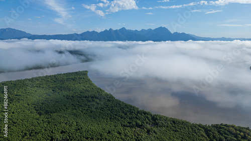 Vale do Gigante, em Antonina, no Brasil / Giant Valley, in Antonina, in Brazil photo