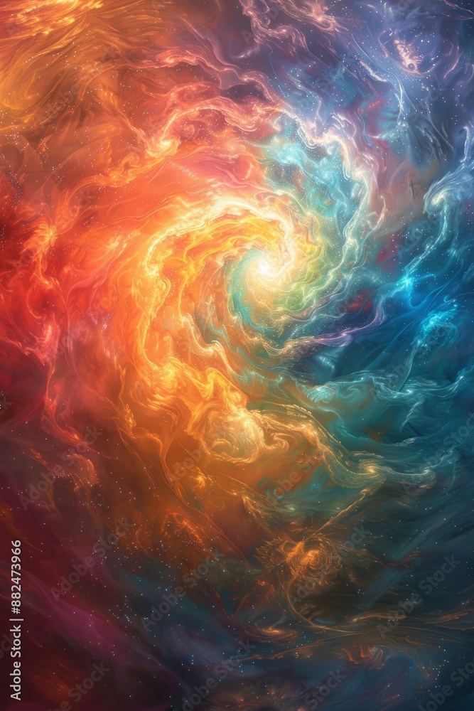 custom made wallpaper toronto digitalThe Beauty of Dazzling Nebula Rotation: The Charm of Cosmic Nebula: Dazzling Rotating Wallpaper Background, an abstract wallpaper background that stuns the universe, aims to become a bestseller