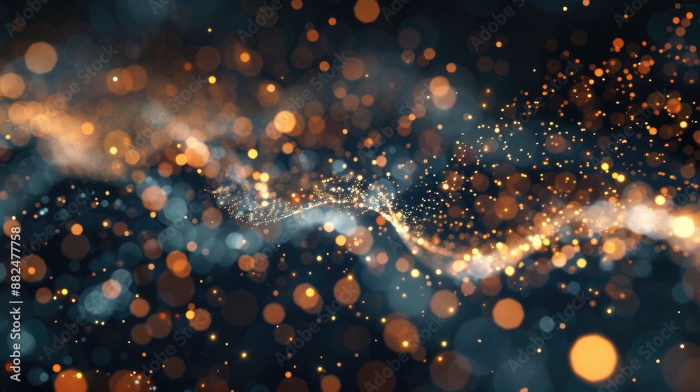Close-up shot of a blurry background with lights, suitable for use in abstract or atmospheric compositions Close-up shot of a blurry background with lights, suitable for use in abstract or atmospheric compositions