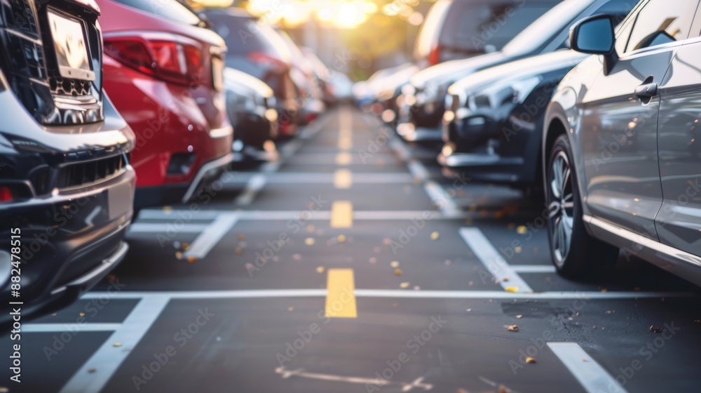 Car parking in outdoor parking Used car sales and rental services Car parking Car dealerships and dealer agent concept Car parking in outdoor parking Used car sales and rental services Car parking Car dealerships and dealer agent concept