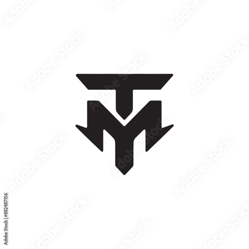 Logo Letter TM Simple