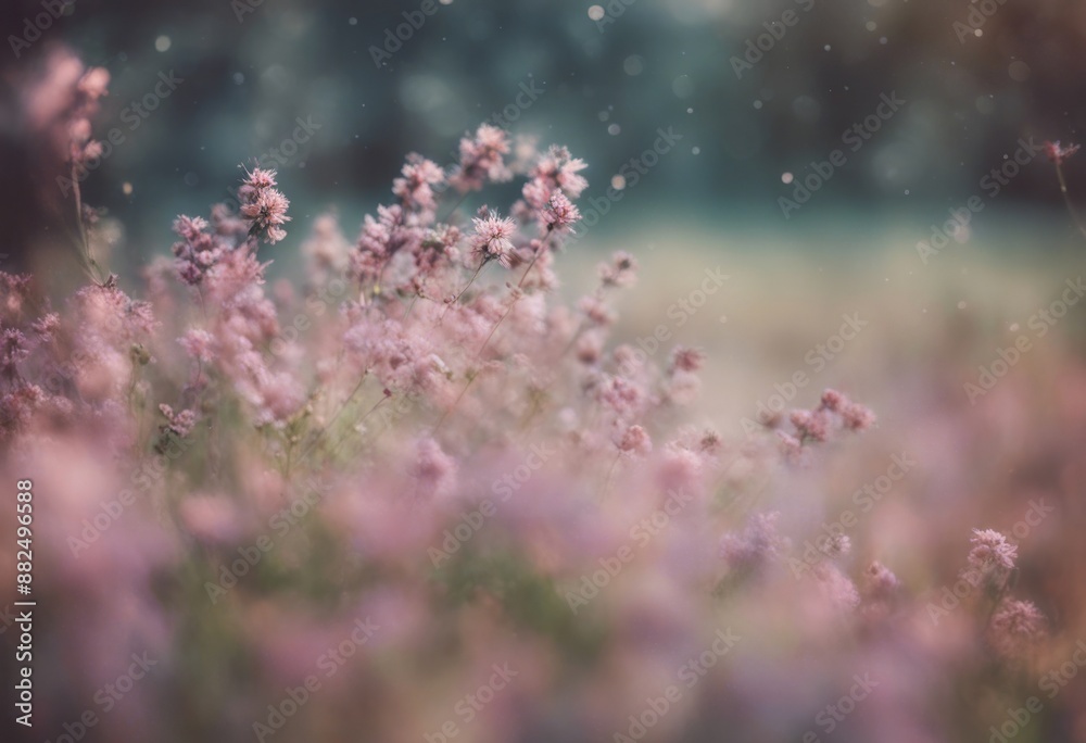 Naklejka premium pfad planet countryside beauty red green nature way aven cloud pathway isheit