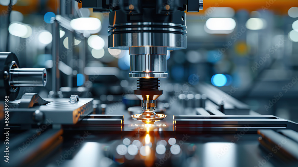 A laser cutter on a modern factory floor
A laser cutter on a modern factory floor