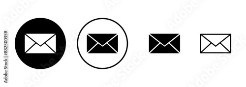 Mail vector vector icon isolated on white background. E-mail icon. Envelope illustration. Message