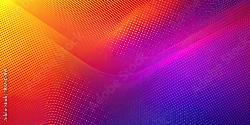 Wallpaper Mural Vibrant abstract background with trendy neon gradient in orange and purple, perfect for design projects Torontodigital.ca