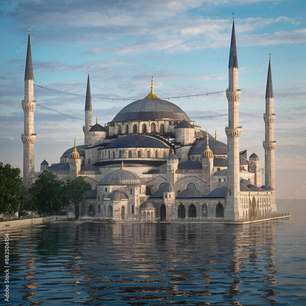Fototapeta premium Blue mosque.