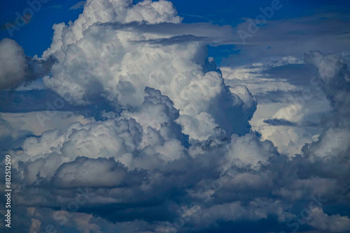 clouds over the sky