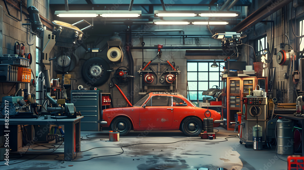 Naklejka premium Rapid Repair Solutions For Your Vehicle's System
