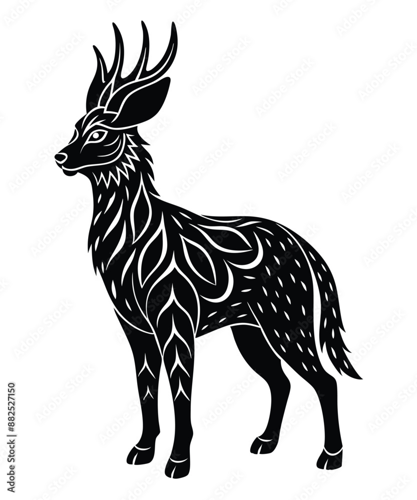 set of animals silhouettes