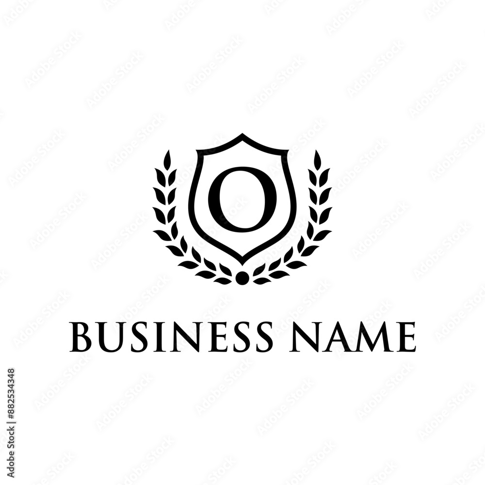 letter O law firm concept