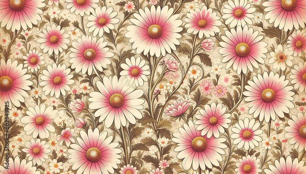 Seamless flower pattern Seamless flower pattern