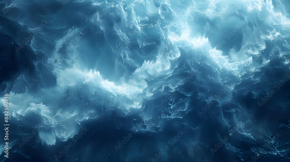 Abstract Blue and White Swirls Abstract Background Abstract Blue and White Swirls Abstract Background