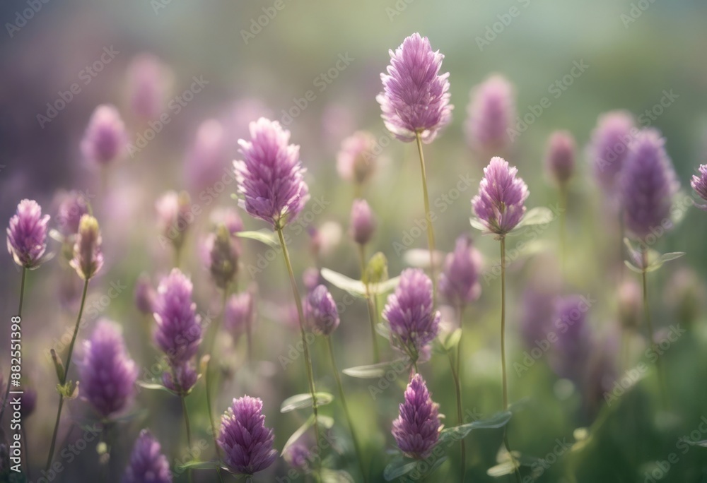 spring clover art background green flower abstract sun light blur bokeh natural summer flowers spring clover art background green flower abstract sun light blur bokeh natural summer flowers