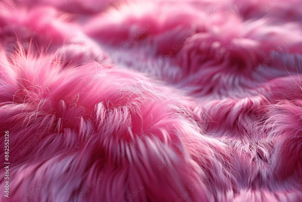 Pink Fur Texture Background Pink Fur Texture Background