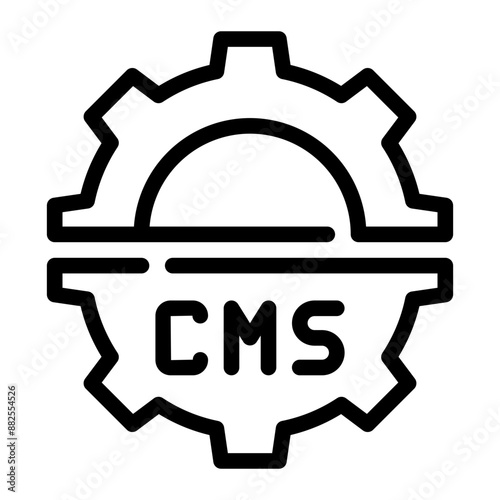 cms line icon