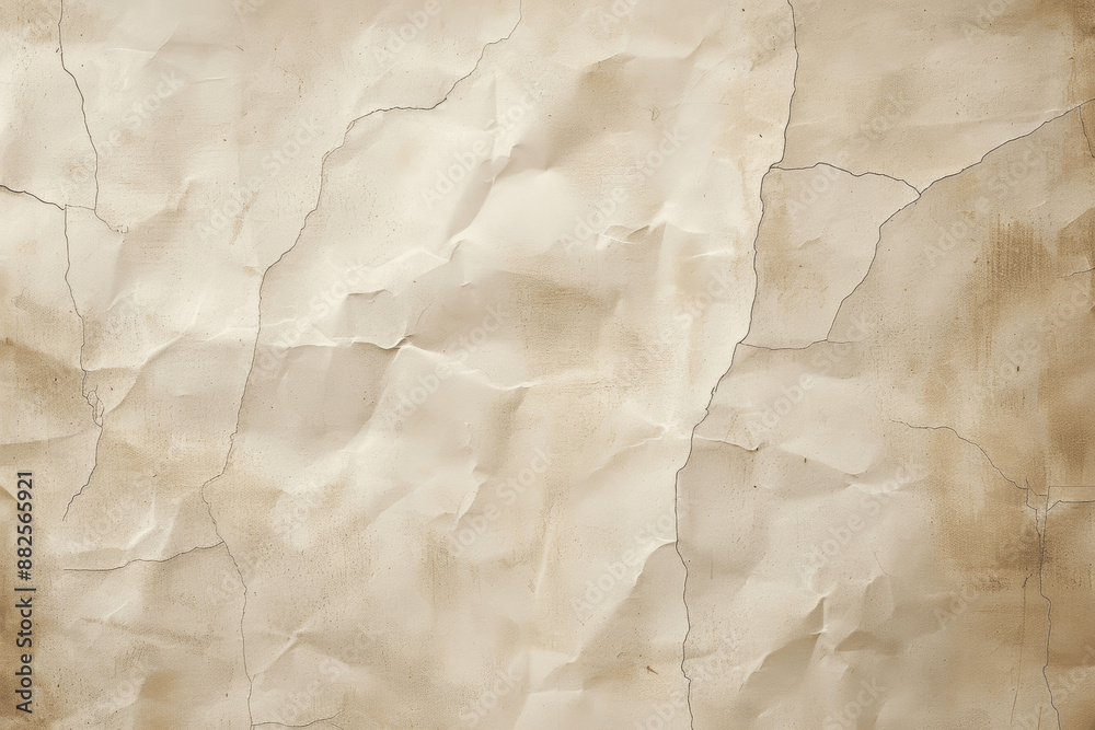 Obraz premium Retro Cream Cement Wall Texture Background for Product Display and Web Design