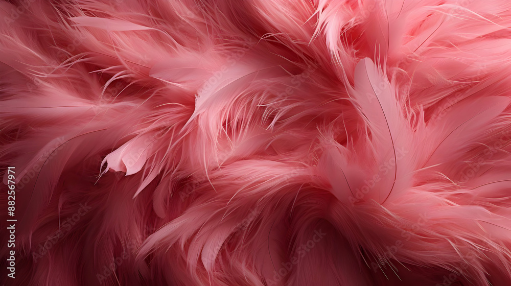 Pink Feathers Texture Background Pink Feathers Texture Background