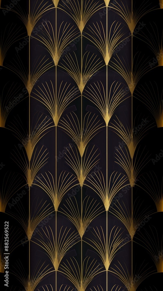 Art deco seamless wallpaper pattern accessories accessory. Art deco seamless wallpaper pattern accessories accessory.