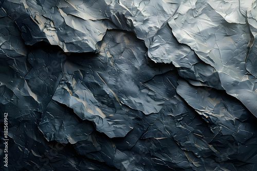 Wallpaper Mural Dark Gray Stone Texture - Abstract Background Torontodigital.ca