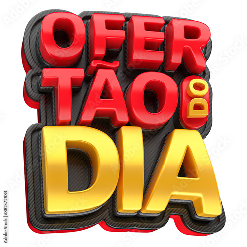 OFERÃO DO DIA SELO 3D 