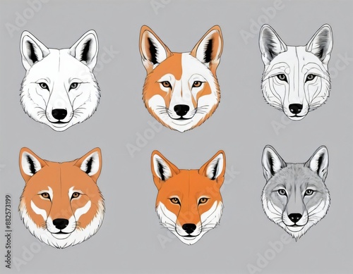 An image of  a fox  and  other animals