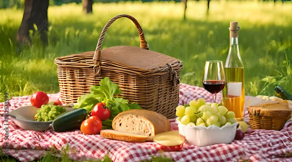 picnic in the garden picnic in the garden