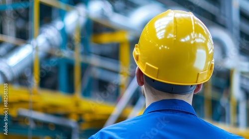 Workers in a manufacturing plant, overseeing the production and creation of goods, highlighting the efficiency and high output of modern fabrication techniques