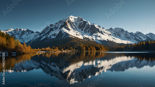 reflection in lake